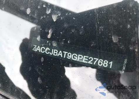 2016 Jeep Renegade Sport from USA, damaged, VIN ZACCJBAT9GPE27681